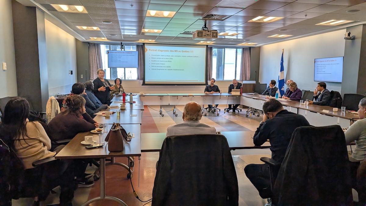 Visite d&rsquo;une délégation tunisienne au CÉRSÉ, modèle de CCTT en innovation sociale!