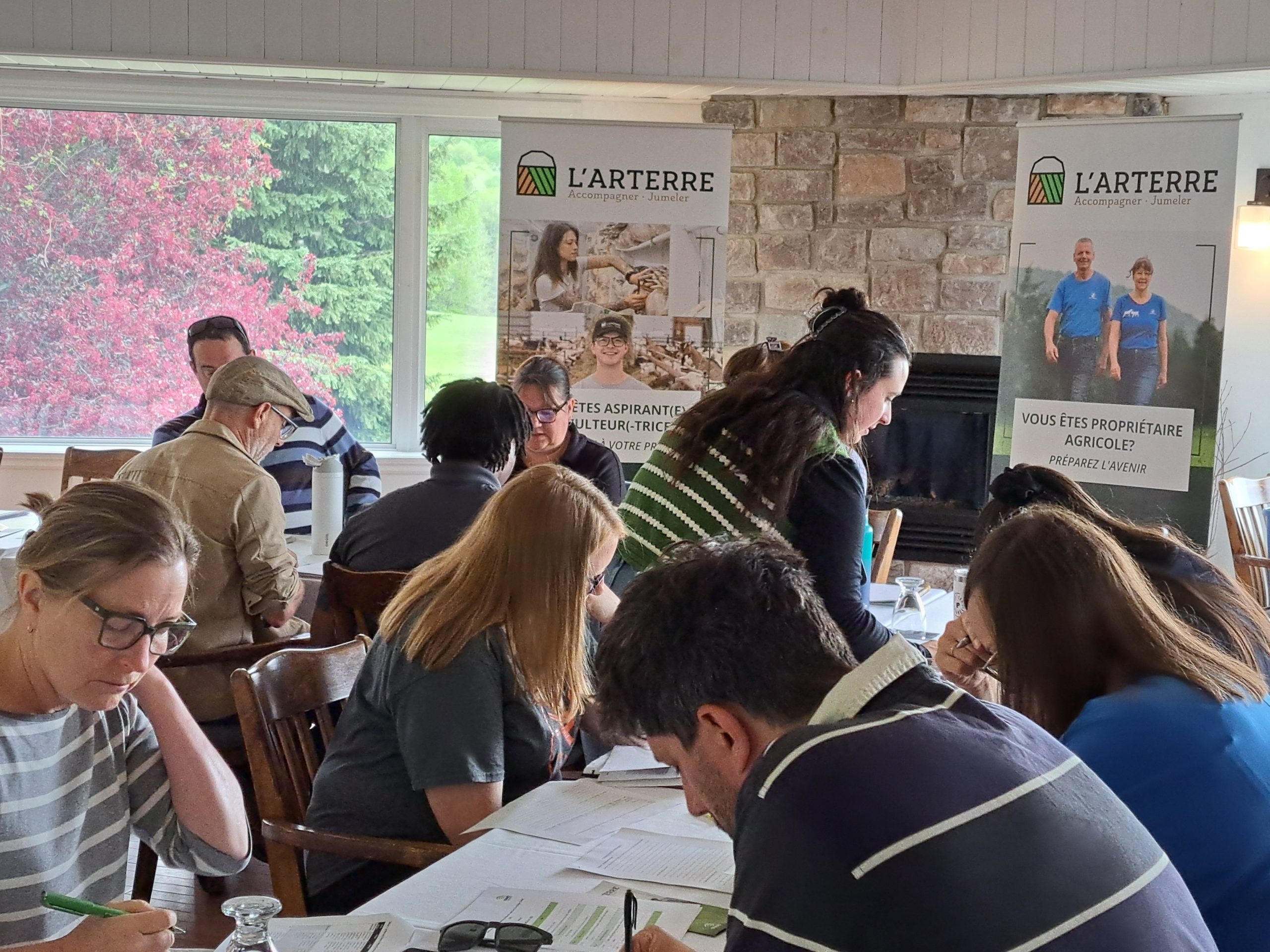 Un atelier de co-construction d’outils pour le service de maillage de L’ARTERRE