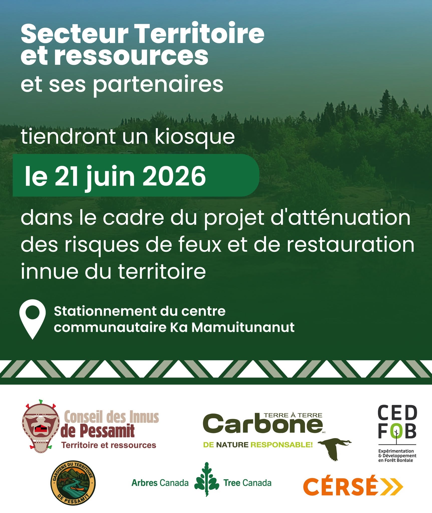Le CÉRSÉ aux côtés de ses partenaires de Pessamit pour célébrer le 21 juin